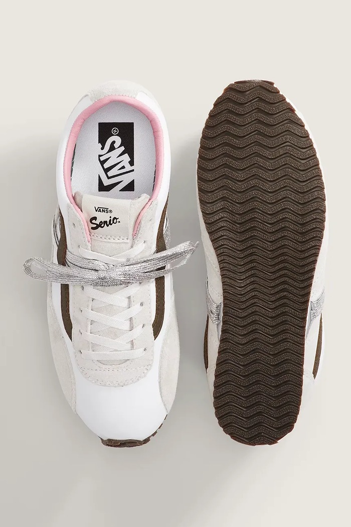 Vans LX SLP Trainer tenisky dámske kožené béžová VN000EHQCJ71
