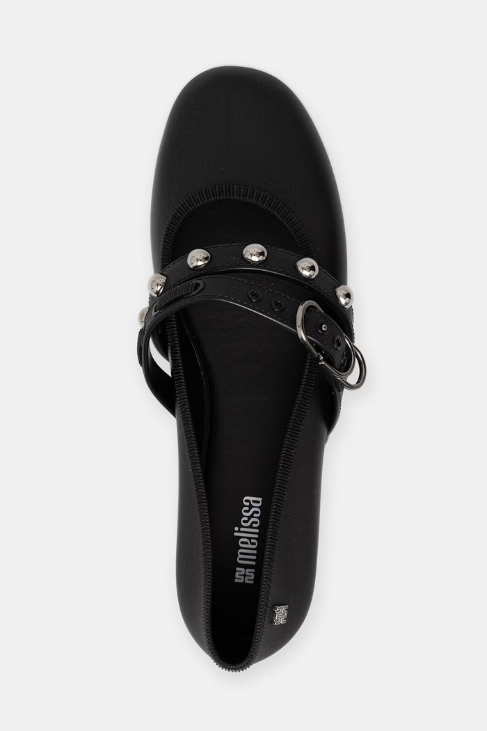 Melissa baleríny SOFT BALLERINA STUDS AD čierna M37049.BQ310