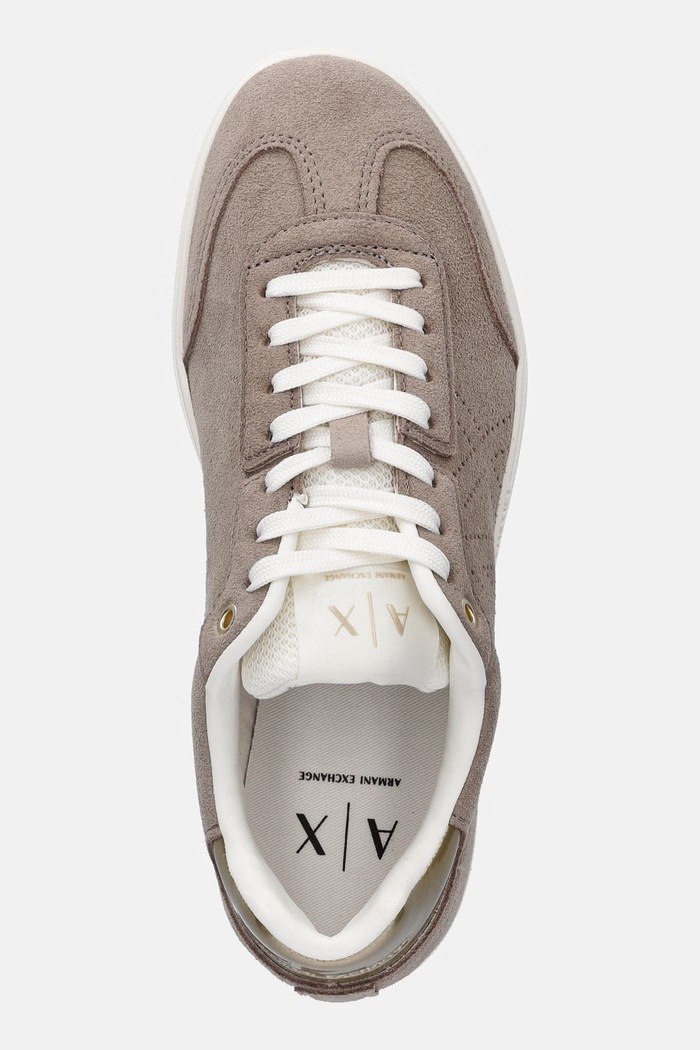 Armani Exchange superge ženske semišaste bež XW002791.AF23058.MZ285