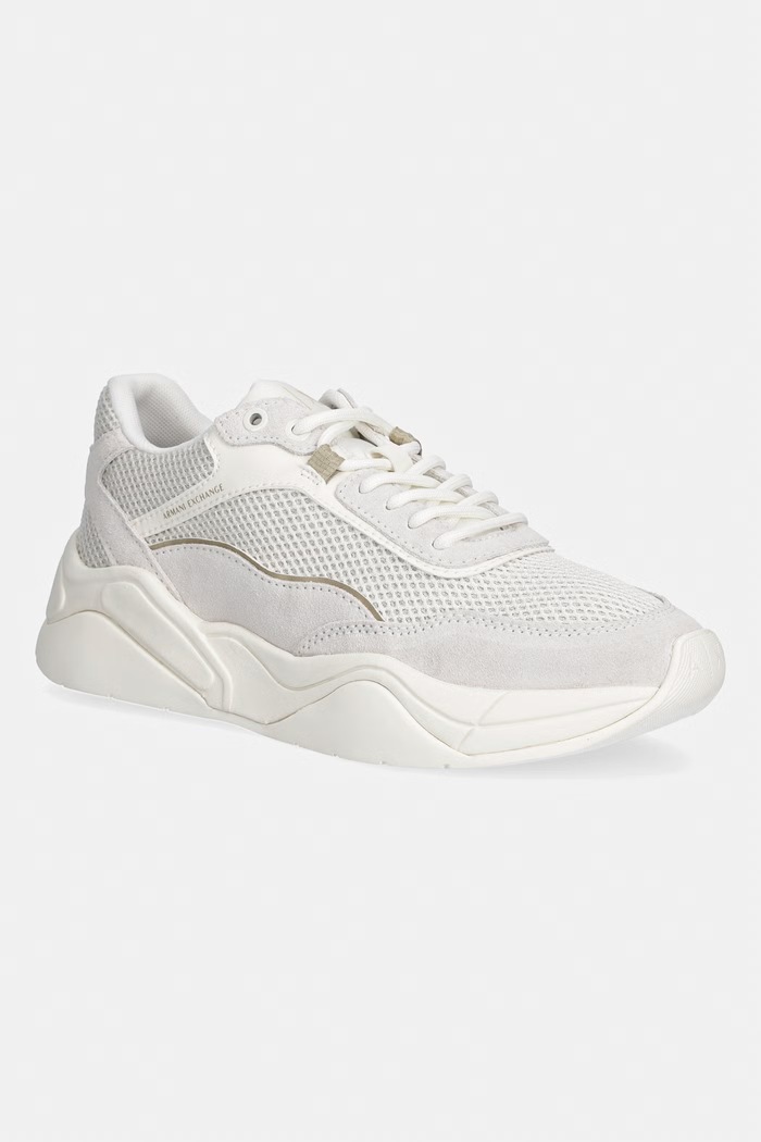 Armani Exchange tenisky dámske béžová XW002805.AF23196.M0183