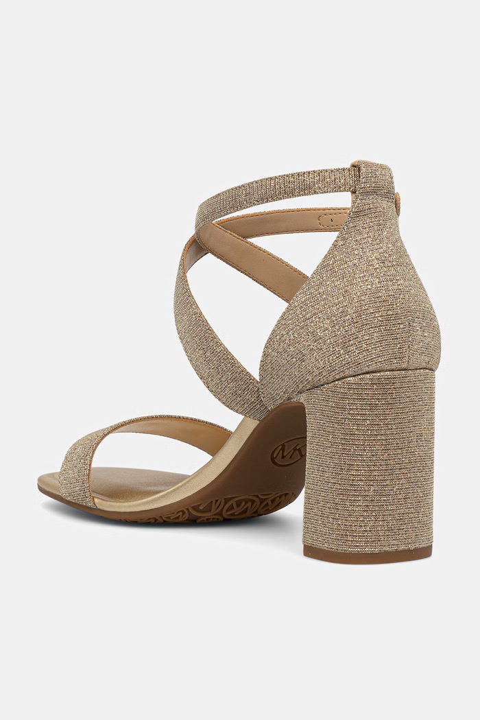Obuwie MICHAEL Michael Kors sandały Alexa Flex Mid Sandal 40S6AXMS1D.740 złoty