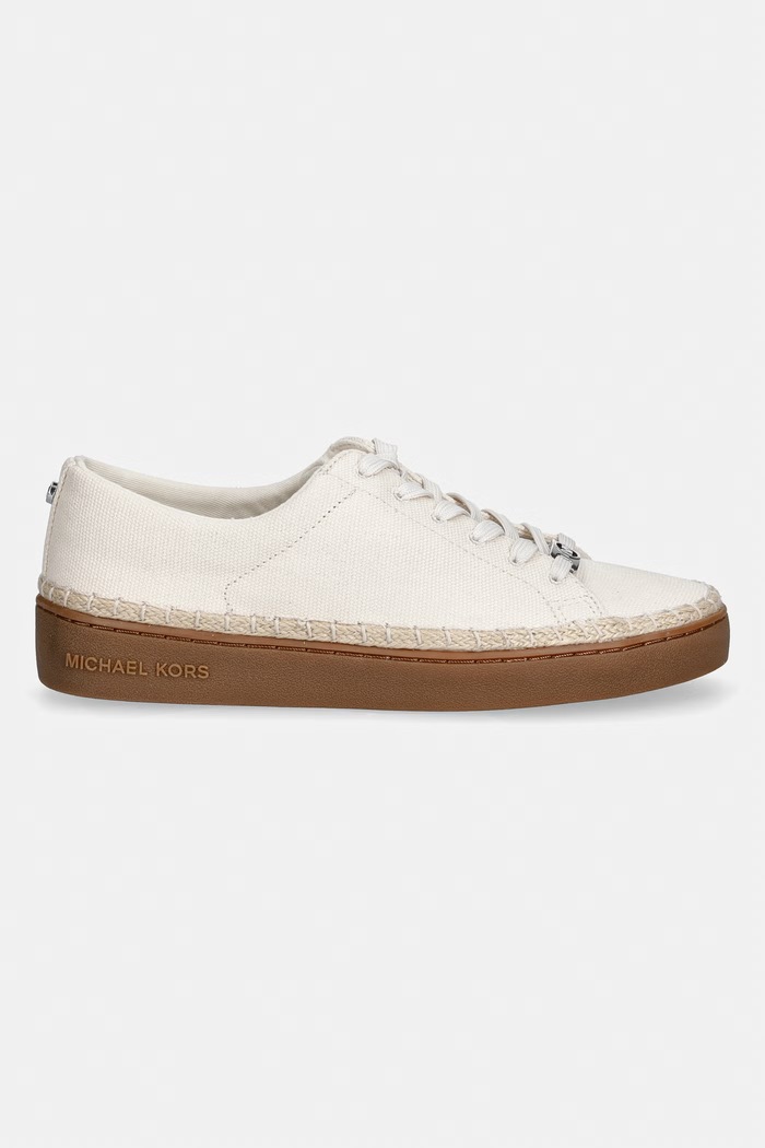 MICHAEL Michael Kors Keaton Lace Up Espadrille tenisky dámske 43S6KTFS1D.270 béžová SS26