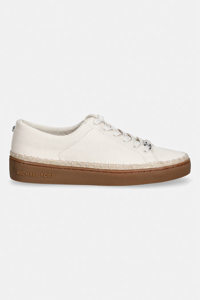 MICHAEL Michael Kors Keaton Lace Up Espadrille tenisky dámske 43S6KTFS1D.270 béžová SS26