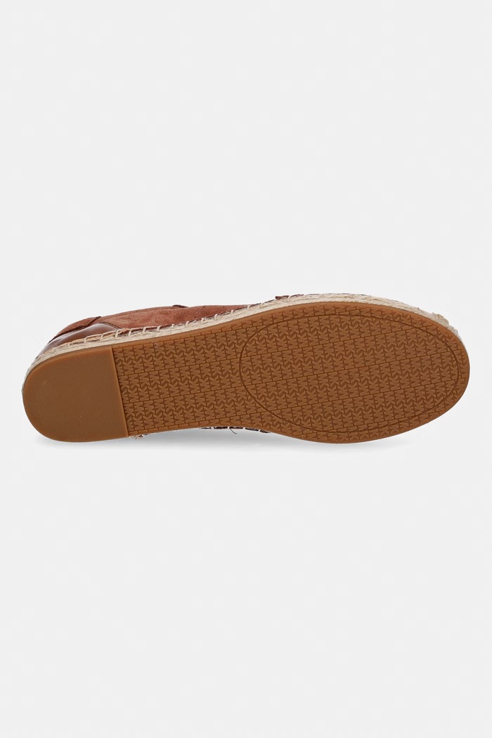 MICHAEL Michael Kors Ollie Lace Up Espadrille tenisky dámske semišové 43S6SCFS1S.230 hnedá