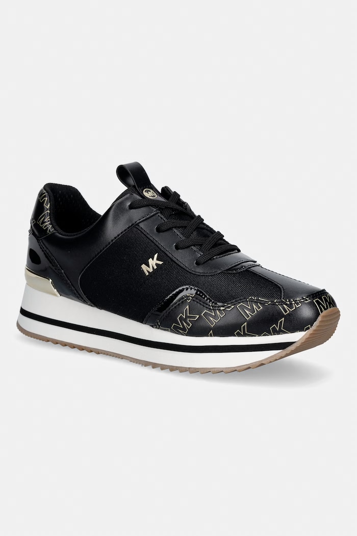 Tenisky MICHAEL Michael Kors Raina Trainer textilný čierna 43S6RNFS4D.001