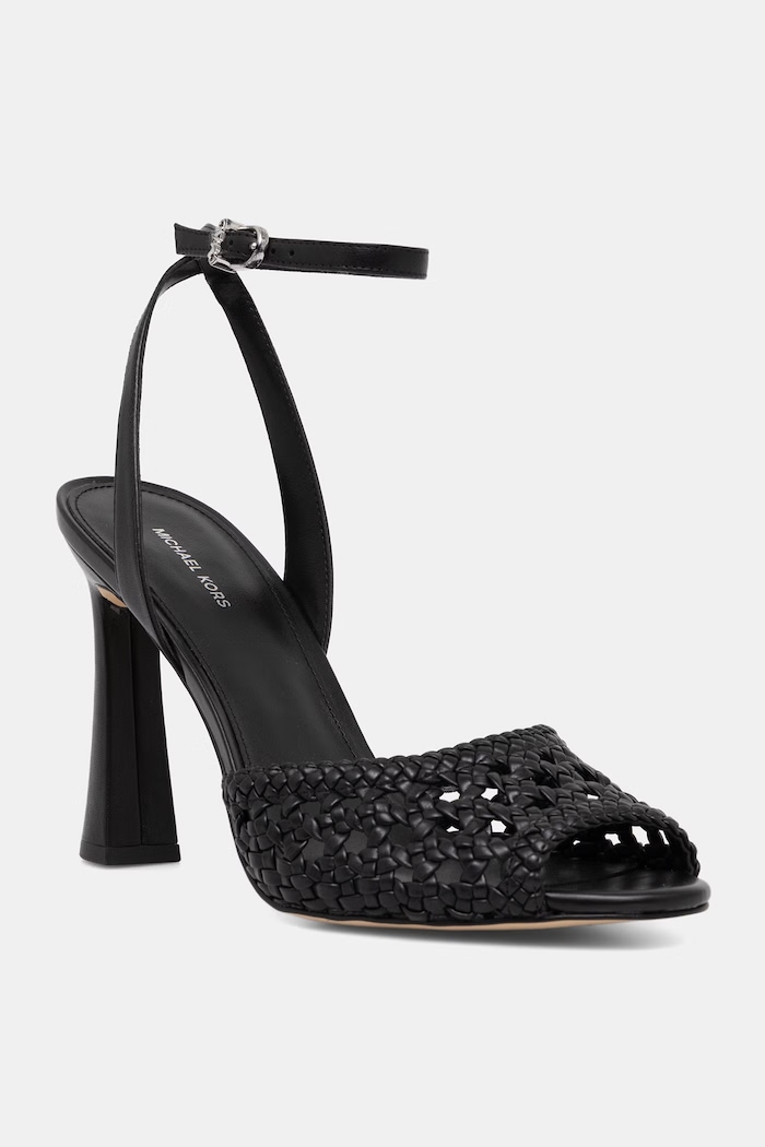 MICHAEL Michael Kors sandále na ihličkovom podpätku Rosie High Sandal čierna 40S6RSHS6L.001