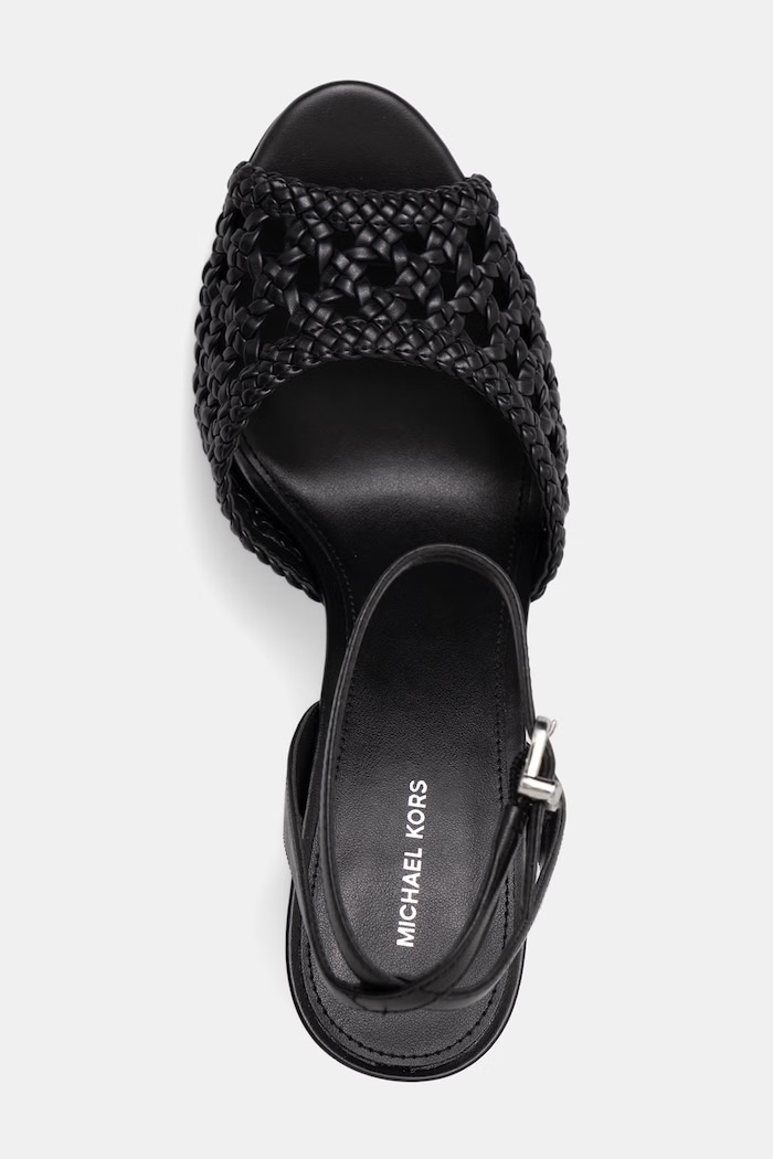 MICHAEL Michael Kors sandále na ihličkovom podpätku Rosie High Sandal čierna 40S6RSHS6L.001
