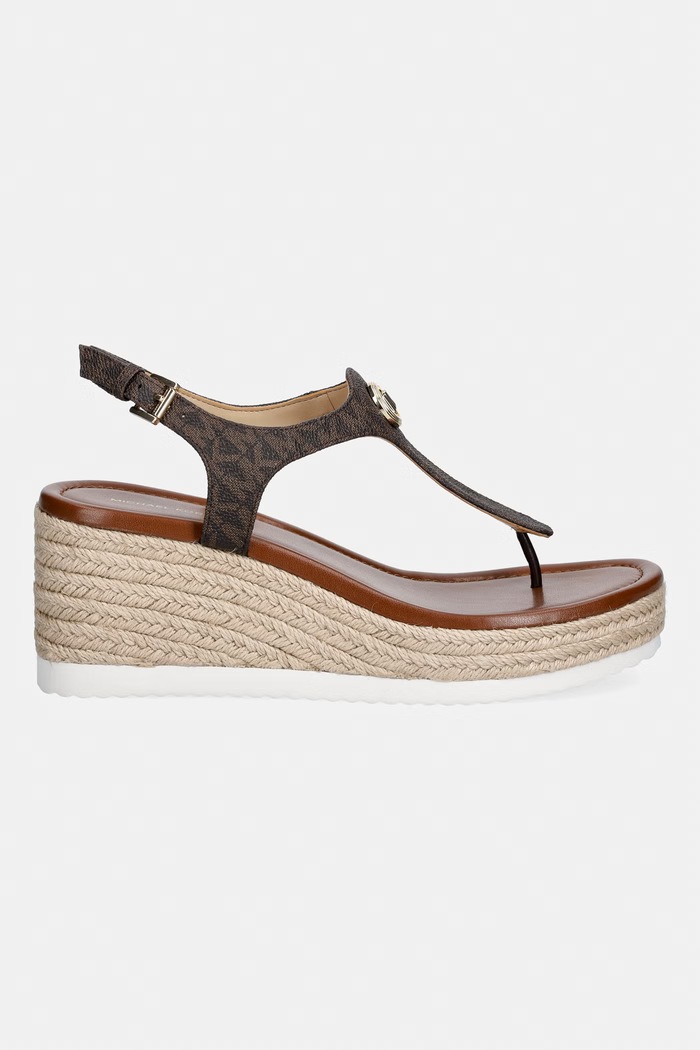MICHAEL Michael Kors sandały Val Thong Wedge 40S6VAMS1B.200 brązowy SS26