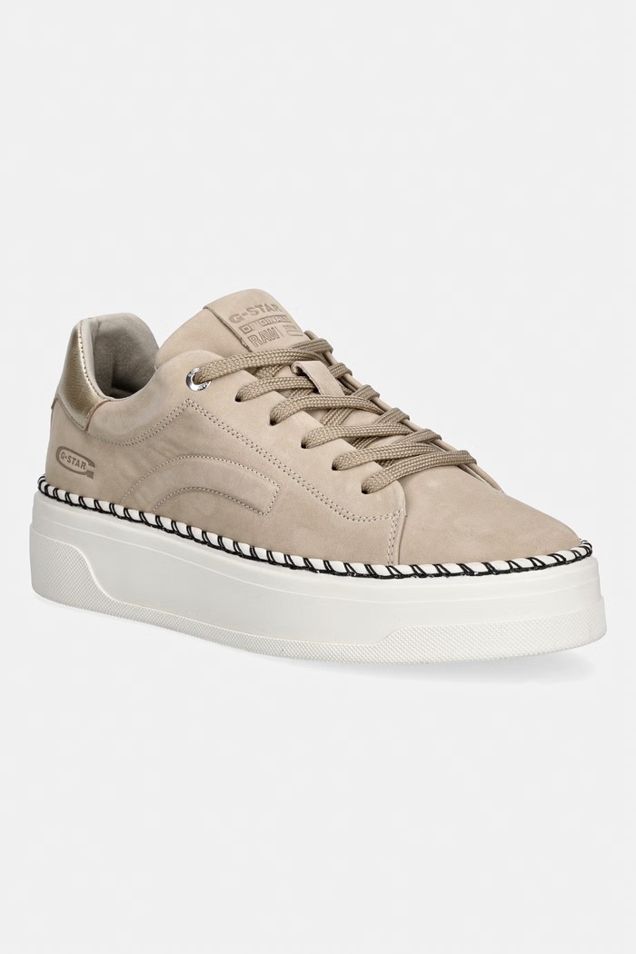 G-Star JORD NUB W sneakersy damskie nubukowe beżowy D29859.01.J280