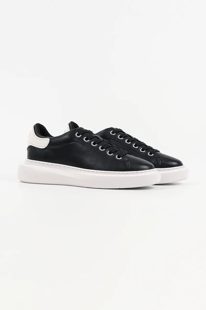 Karl Lagerfeld Kore dámske kožené tenisky KL66525.000 čierna SS26