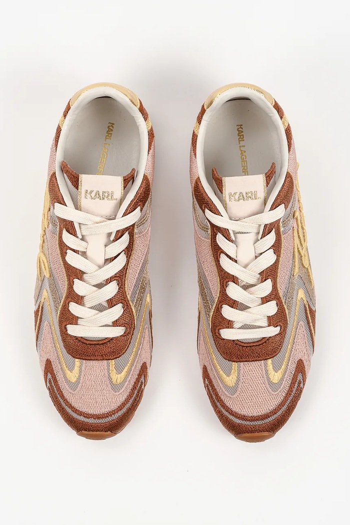 Sneakers Karl Lagerfeld Venus καφέ KL65925.M2G