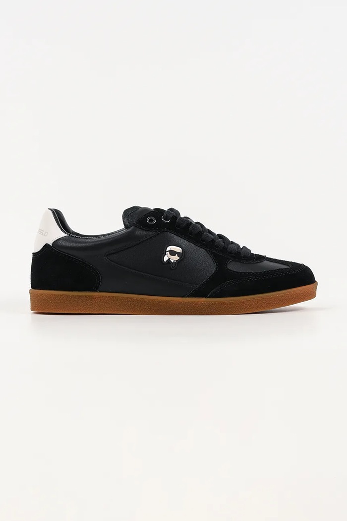 Δερμάτινα sneakers Karl Lagerfeld Kandidate Nft δέρμα σαμουά μαύρο KL63833N.300