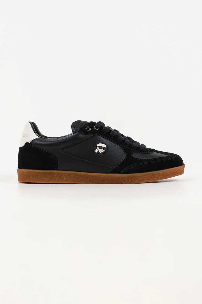 Δερμάτινα sneakers Karl Lagerfeld Kandidate Nft δέρμα σαμουά μαύρο KL63833N.300