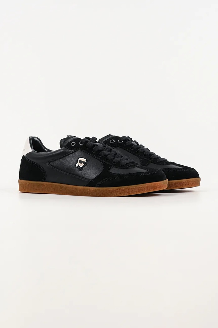 Δερμάτινα sneakers Karl Lagerfeld Kandidate Nft KL63833N.300 μαύρο SS26
