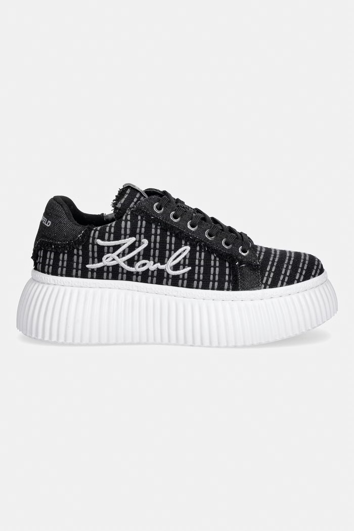 Karl Lagerfeld Kreeper Lo sneakers da donna KL42326B.B0U nero SS26