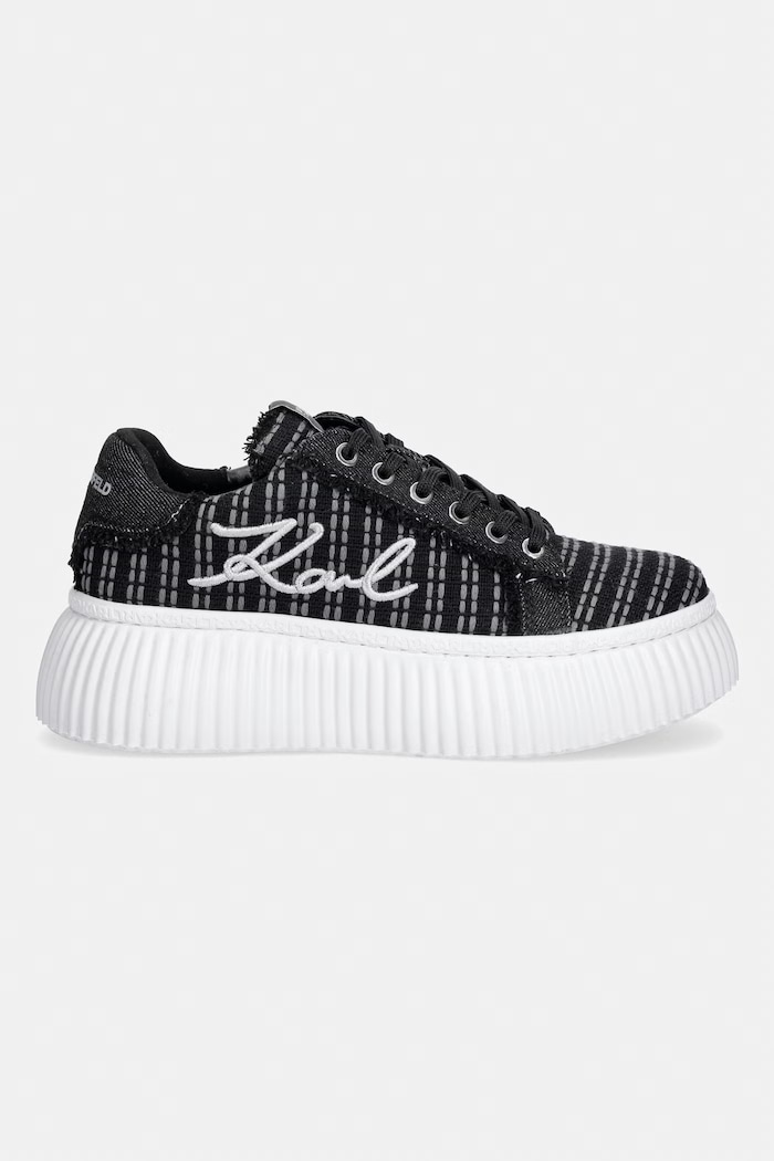 Karl Lagerfeld Kreeper Lo sneakers da donna KL42326B.B0U nero SS26