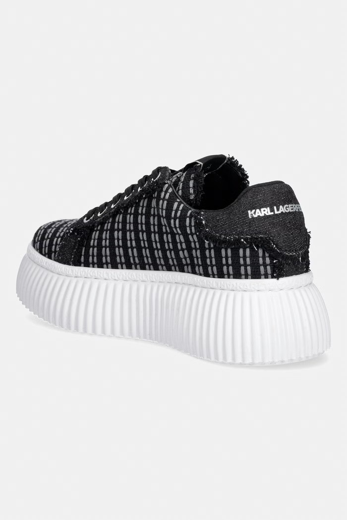 Scarpe Karl Lagerfeld Kreeper Lo sneakers da donna KL42326B.B0U nero