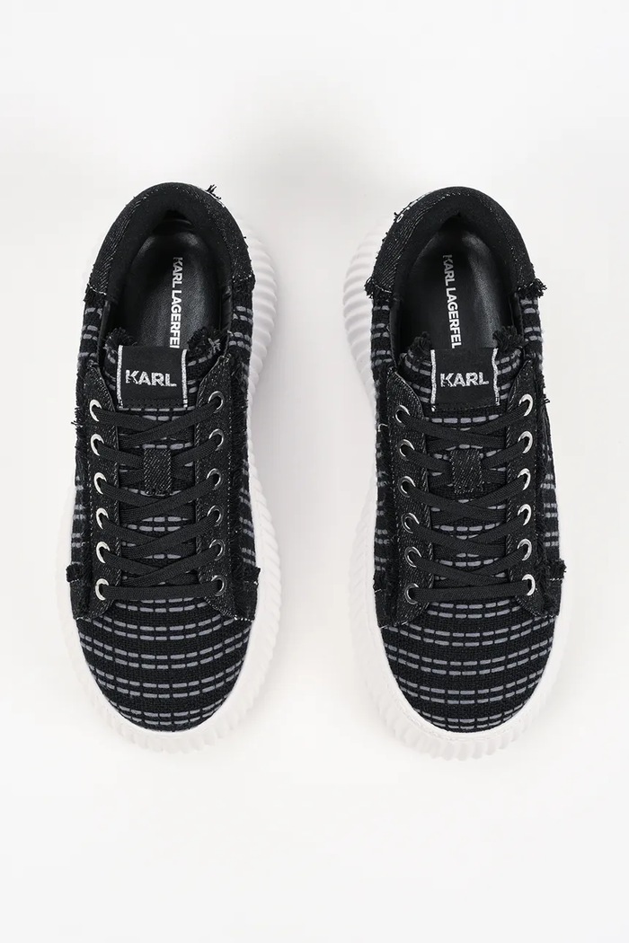 Маратонки Karl Lagerfeld Kreeper Lo черен KL42326B.B0U
