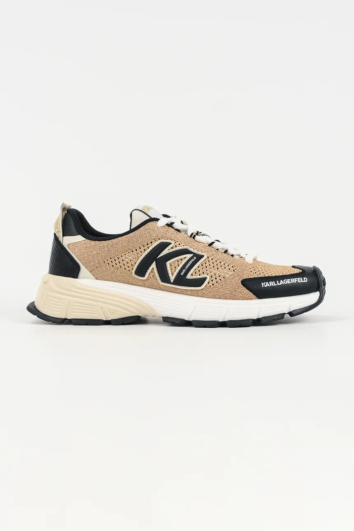 Karl Lagerfeld sneakers Orion textil bej KL65521A.KGD