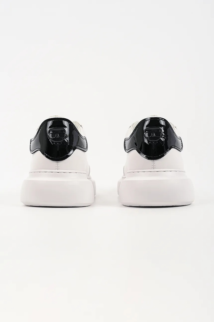 Obuv Karl Lagerfeld Kore tenisky dámske kožené KL66525A.011 biela