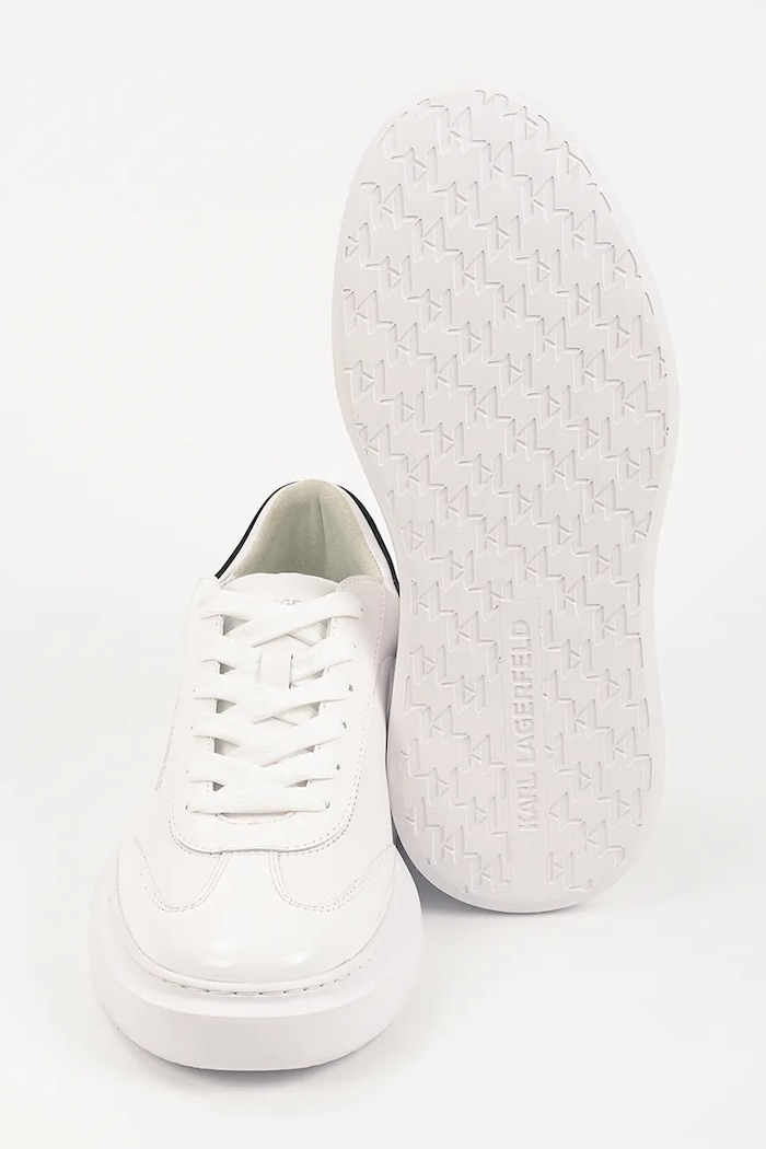Karl Lagerfeld Kore tenisky dámske kožené KL66525A.011 biela