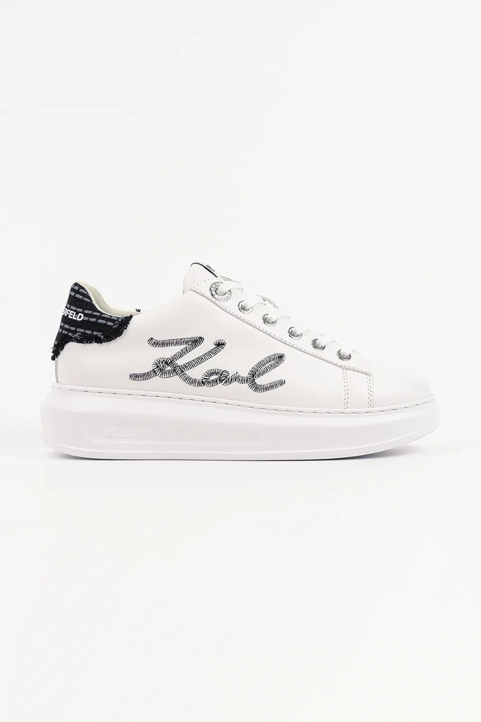 Karl Lagerfeld Kapri tenisky dámske biela KL62510R.011