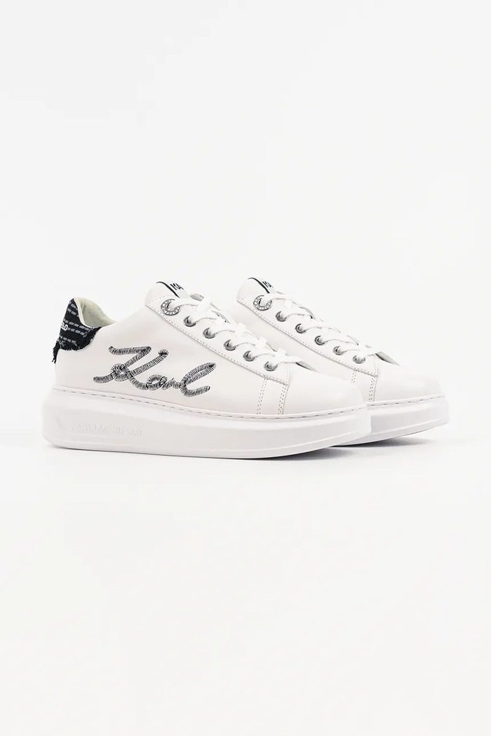 Karl Lagerfeld Kapri tenisky dámske KL62510R.011 biela SS26