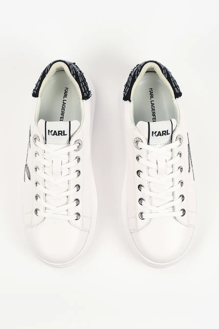 Karl Lagerfeld Kapri tenisky dámske biela KL62510R.011