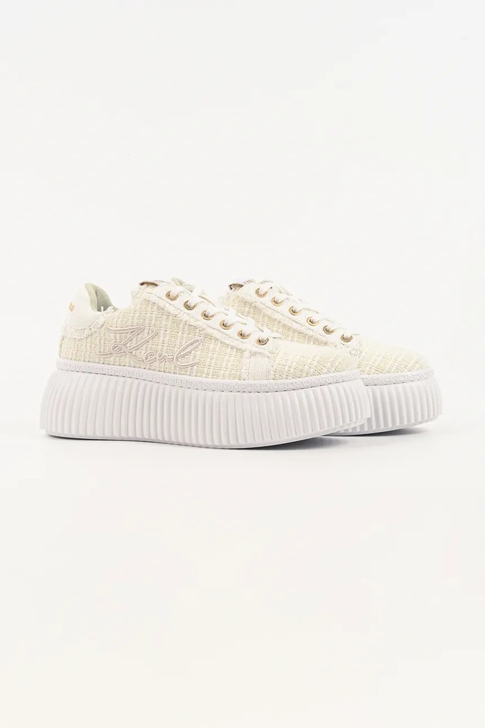 Tenisky Karl Lagerfeld Kreeper Lo KL42326B.B11 béžová SS26