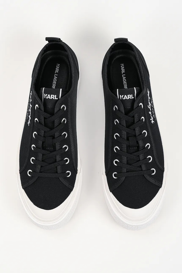 Karl Lagerfeld Kampus Max V trampki damskie czarny KL60516.900