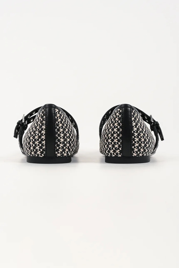 Obuwie Karl Lagerfeld baleriny Karo KL40128.J01 czarny