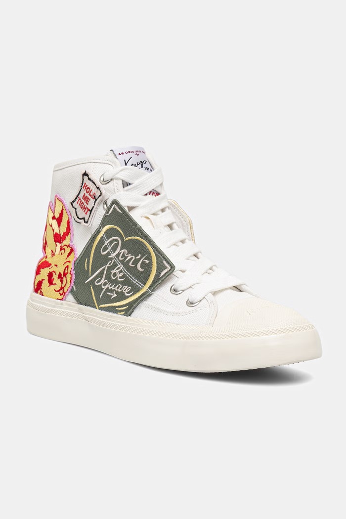 Tenisky Kenzo High top Sneaker plochá biela FG52SN027F67.MU