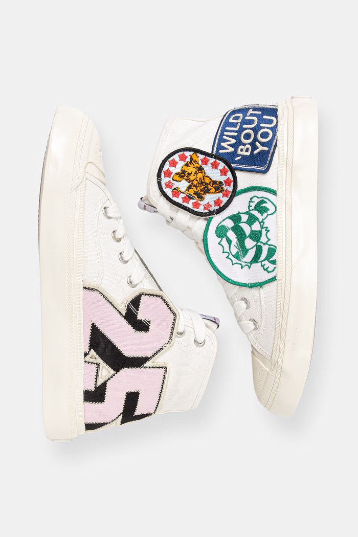 Obuv Tenisky Kenzo High top Sneaker FG52SN027F67.MU biela