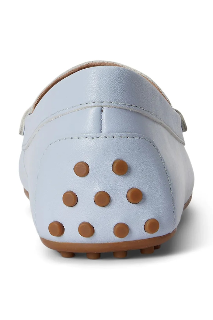 Lauren Ralph Lauren mocasini pentru femei, din piele Barnsbury albastru 802852847029.400