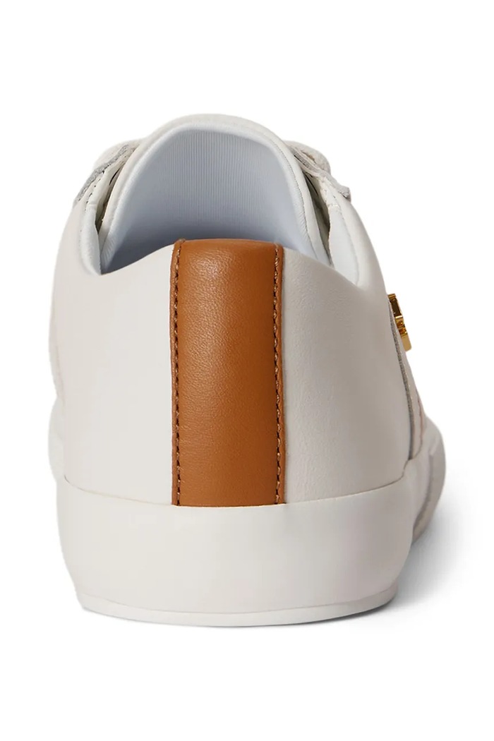 Lauren Ralph Lauren Janson II superge ženske usnjene bela 802925365011.100