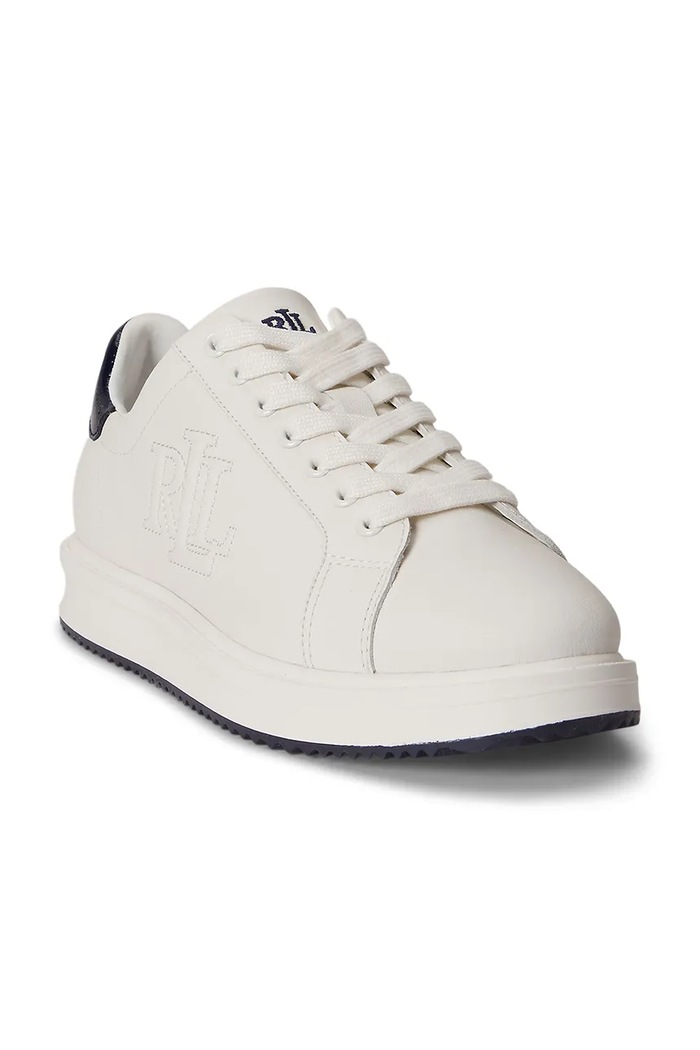 Lauren Ralph Lauren Ainsley női bőr sportcipő 802959226002.100 fehér SS26