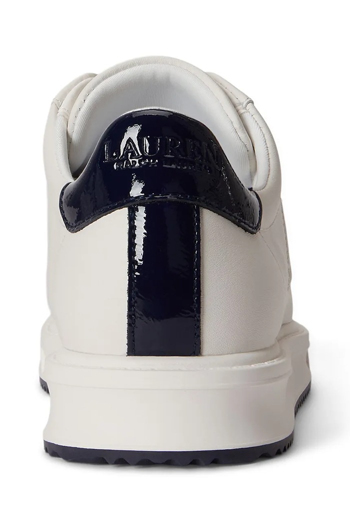 Lauren Ralph Lauren Ainsley női bőr sportcipő fehér 802959226002.100