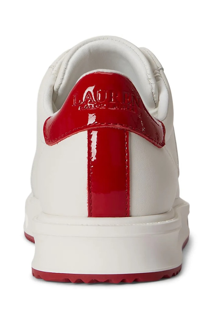 Lauren Ralph Lauren Ainsley tenisky dámske kožené biela 802959226003.100