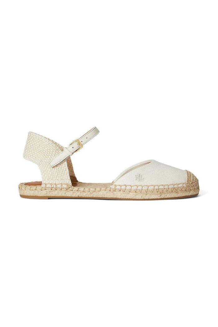 Lauren Ralph Lauren espadrilky dámske Robby Flat béžová 802982888003.100