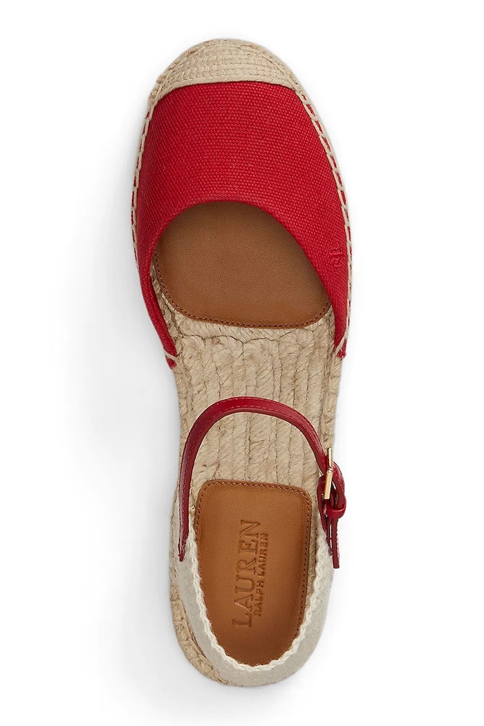 Обувь Lauren Ralph Lauren эспадрильи для женщин Robby Flat 802982888004.600 красный