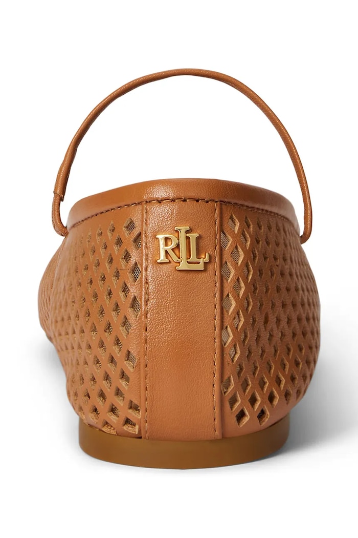 Lauren Ralph Lauren balerini din piele Jayna Mj maro 802P04176006.200