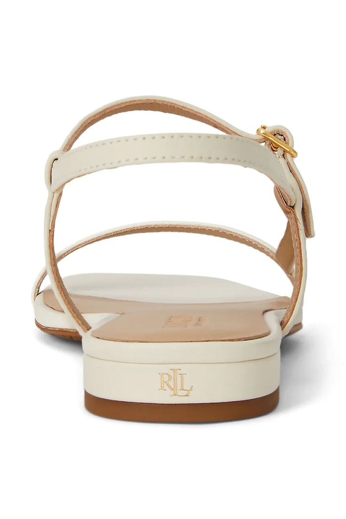 Lauren Ralph Lauren sandale de piele Lainee bej 802P04394004.100