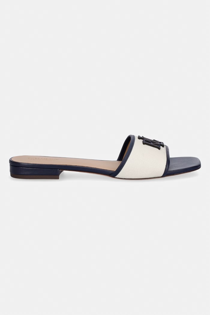 Lauren Ralph Lauren papuci Everley Sld2 802P04395001.250 bleumarin SS26