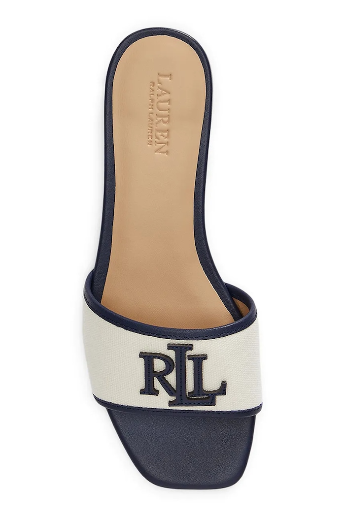Încălțăminte Lauren Ralph Lauren papuci Everley Sld2 802P04395001.250 bleumarin