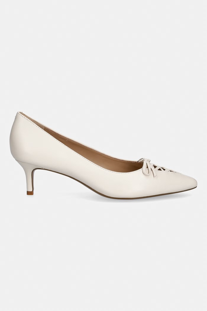 Lauren Ralph Lauren stiletto piele Adrienne 802P06371004.100 bej SS26