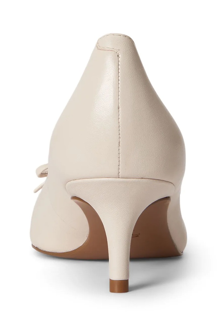 Lauren Ralph Lauren stiletto piele Adrienne bej 802P06371004.100