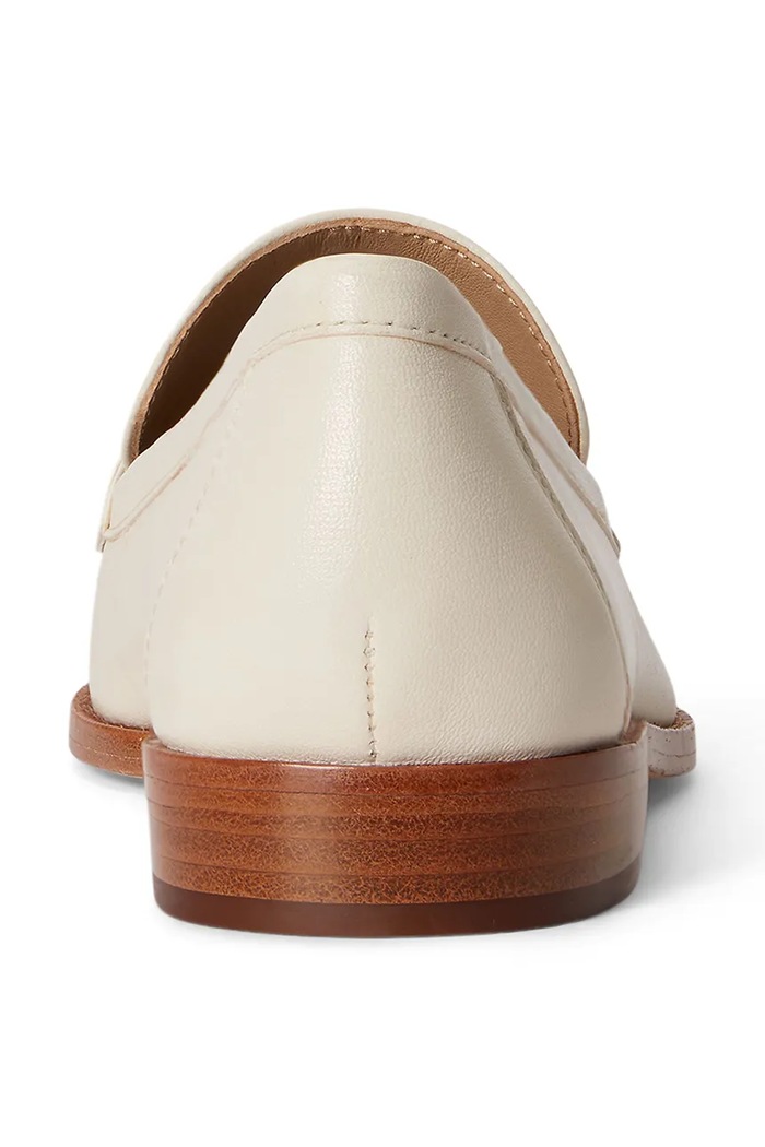 Lauren Ralph Lauren mocasini pentru femei, din piele Blaike bej 802P10270003.100