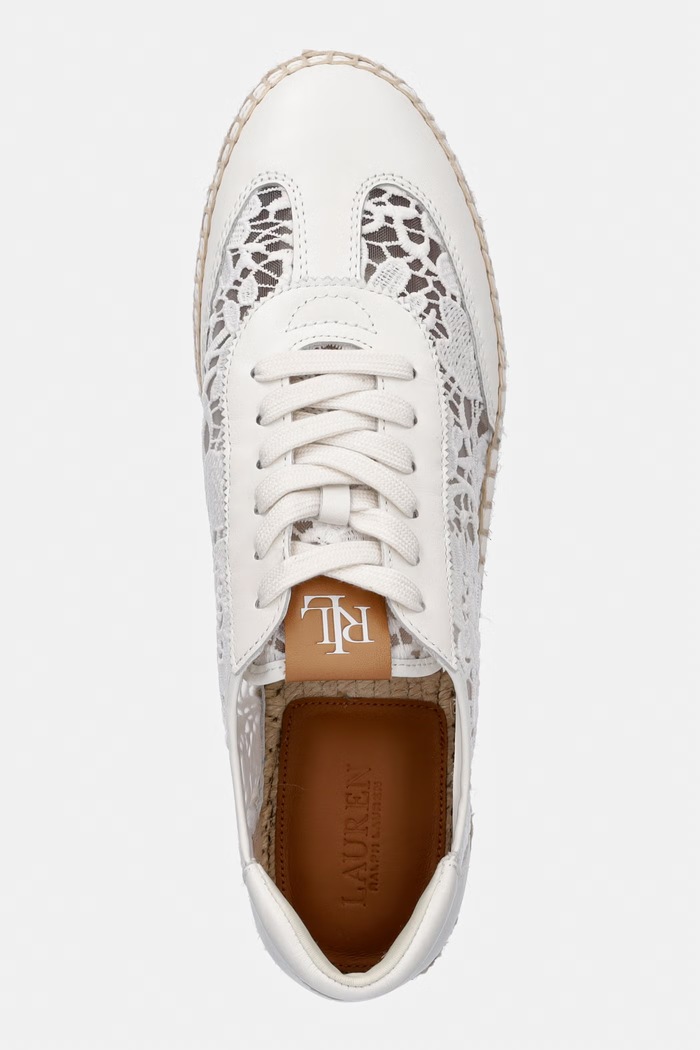 Lauren Ralph Lauren Luize Sneaker sneakers femei alb 802P10496001.100