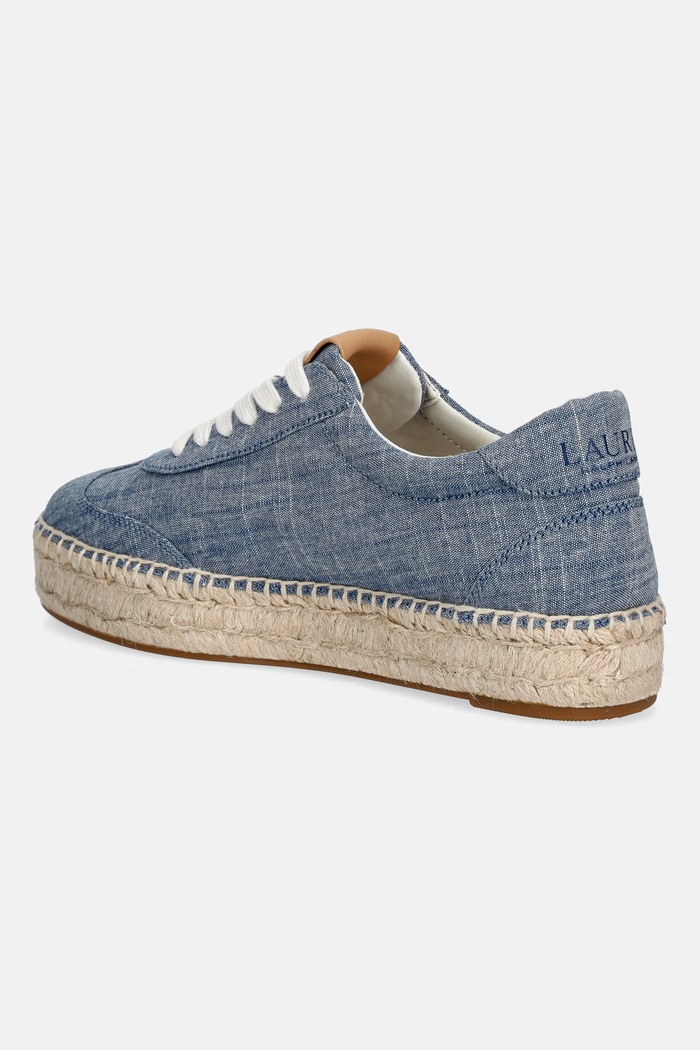 Obuv Lauren Ralph Lauren tenisky dámske Luize Sneaker 802P10497001.400 modrá