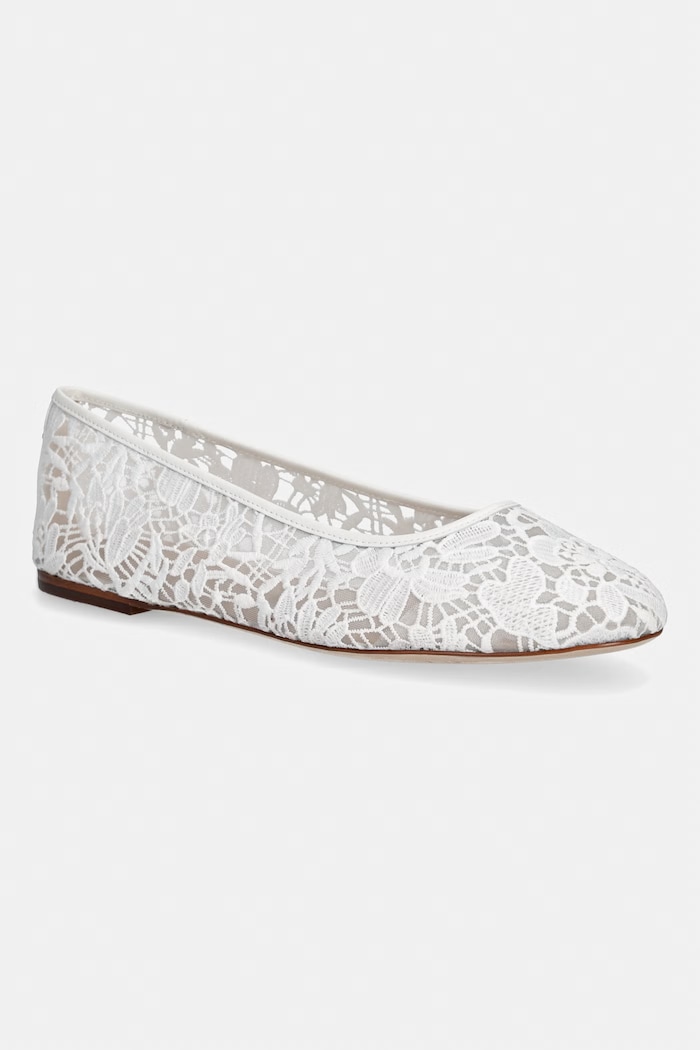 Lauren Ralph Lauren baleríny Jayna 4 biela 802P10533001.100